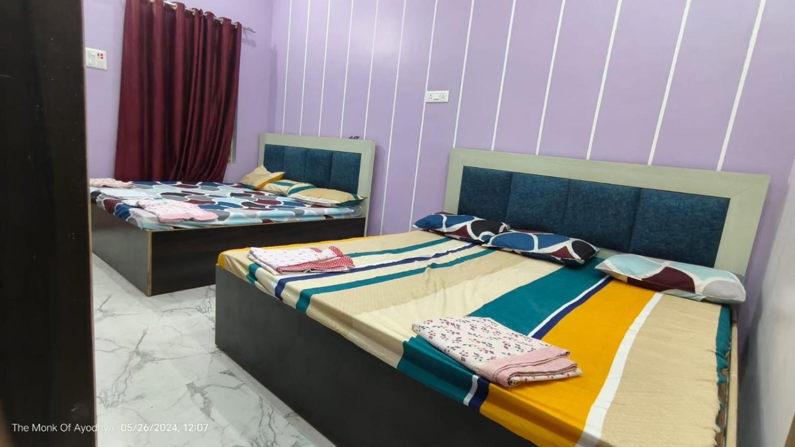 Shree Ayodhya Dham Guest House 300 Meter From Sri Ram Temple Free Pick Up , Drop , Breakfast & Wifi Экстерьер фото
